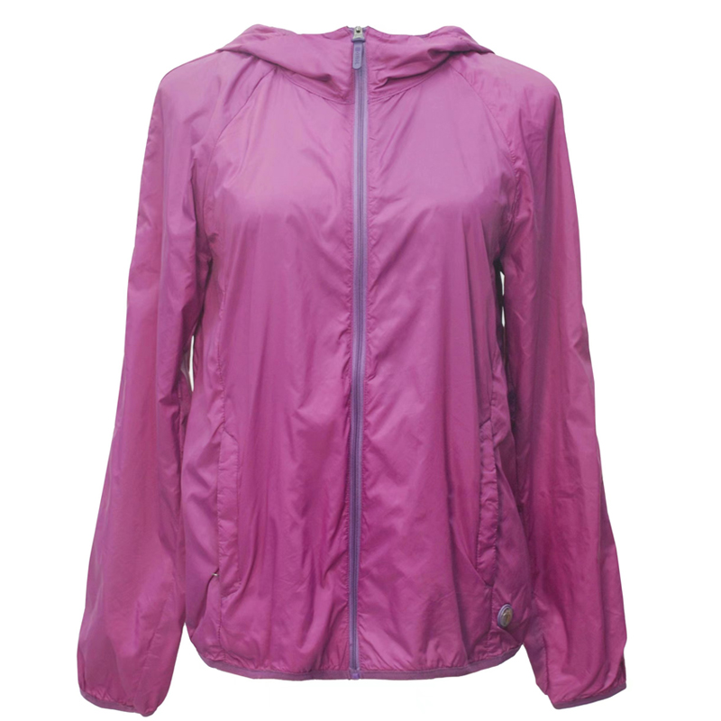 Women Breathable UV Sun Protection Autumn Light Weight Hood Running Jackets